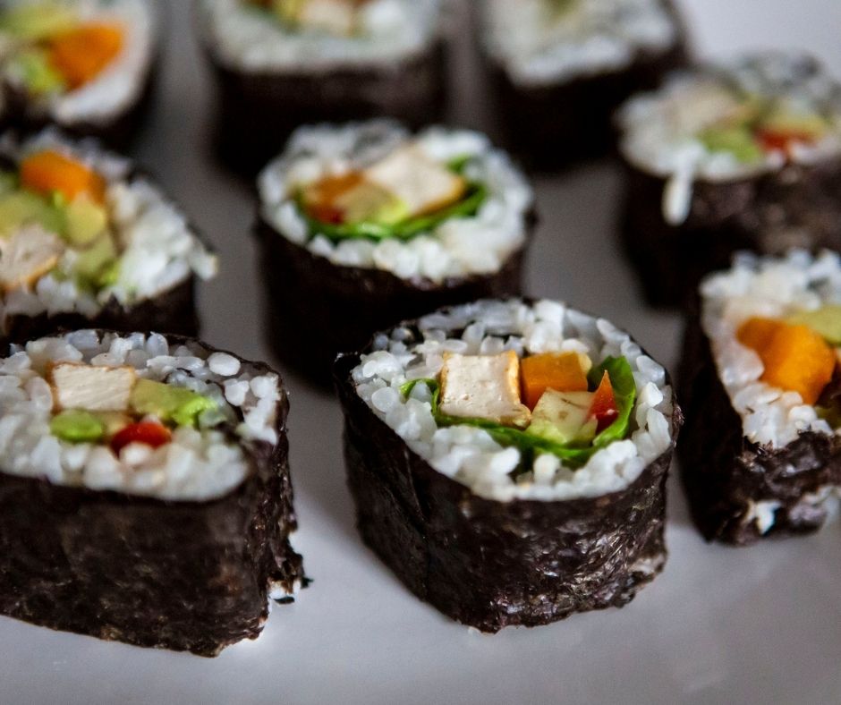 Sushi vegan