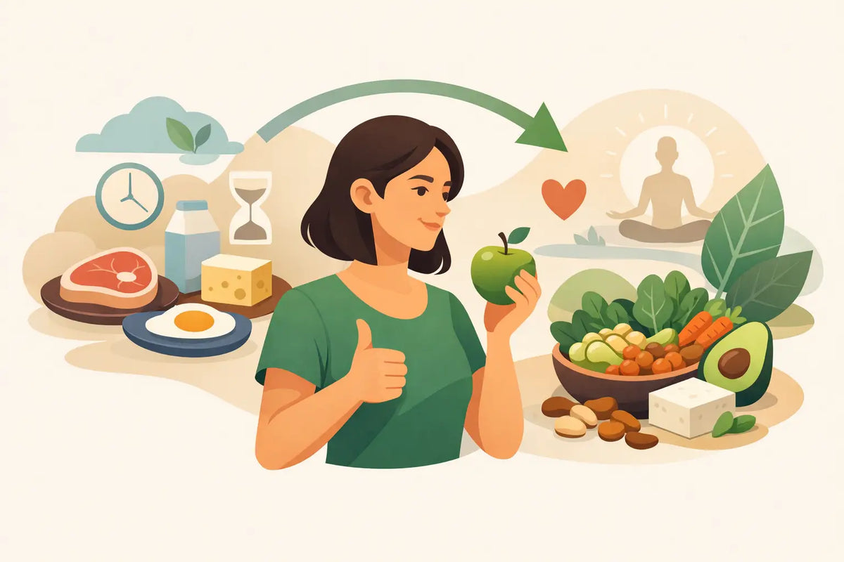 Cum treci la alimentația vegană, fără stres