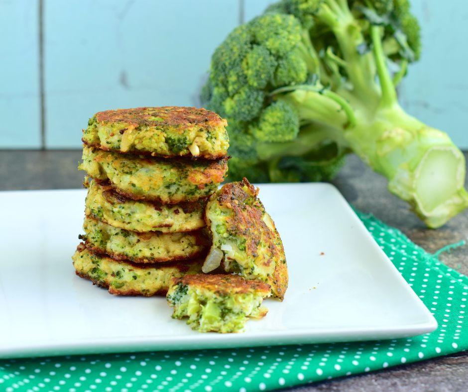 Chiftele vegane cu broccoli