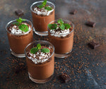Mousse vegan de ciocolată